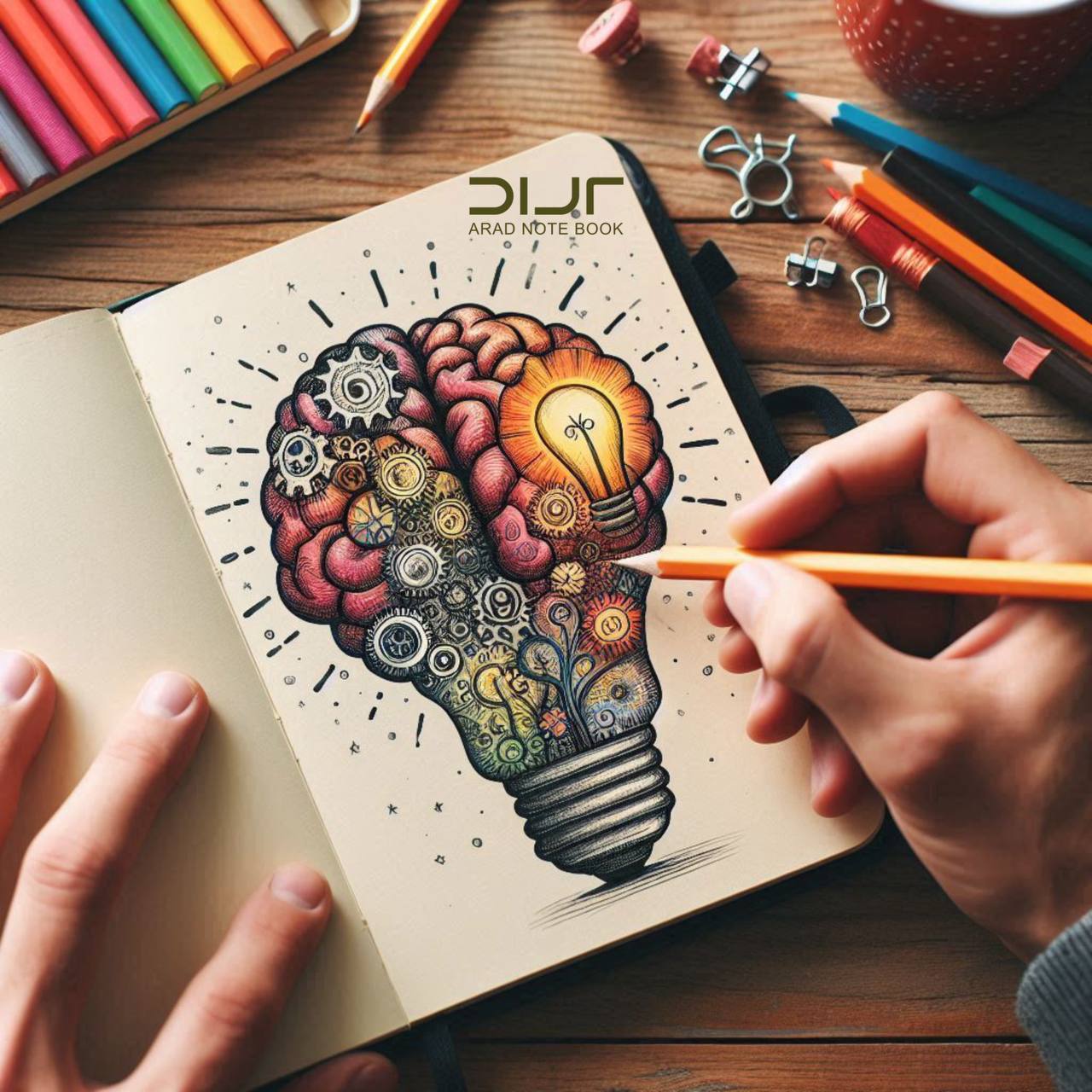 تأثیر هوش هیجانی بر سبک نگارش.www .AradBindingCo.com .cover